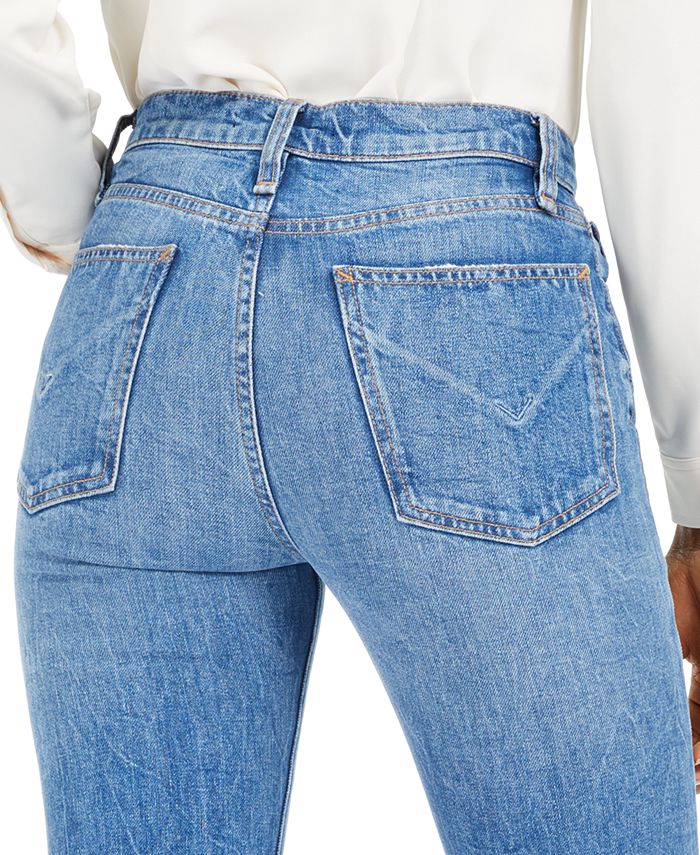 Hudson Jeans Remi High-Rise Straight-Leg Jeans - Macy's