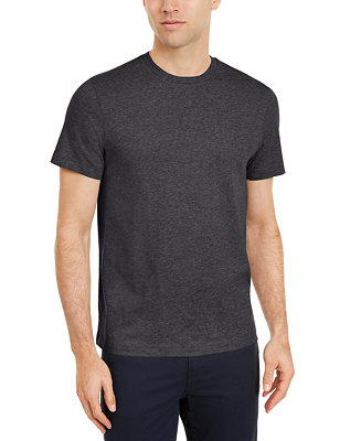 Club Room Men's Solid Crewneck T-Shirt, Created for Macy's & Reviews ...