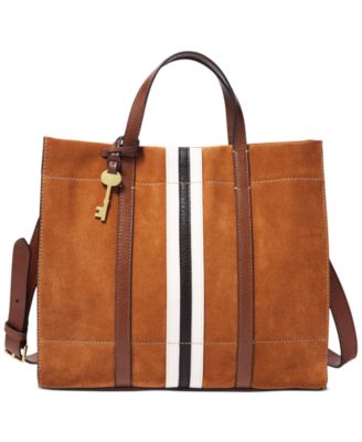 fossil shopper tote