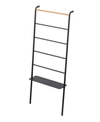 Tower Leaning Ladder With Shelf