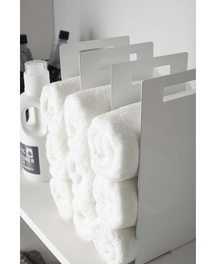 Yamazaki Home Tower Interlocking Towel Organizer Set of 2 Macy's
