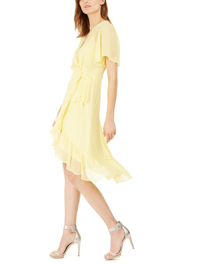 Calvin Klein HighLow Chiffon Dress Macy's
