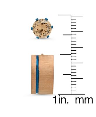 Stainless Steel Earring Set, 2 Piece