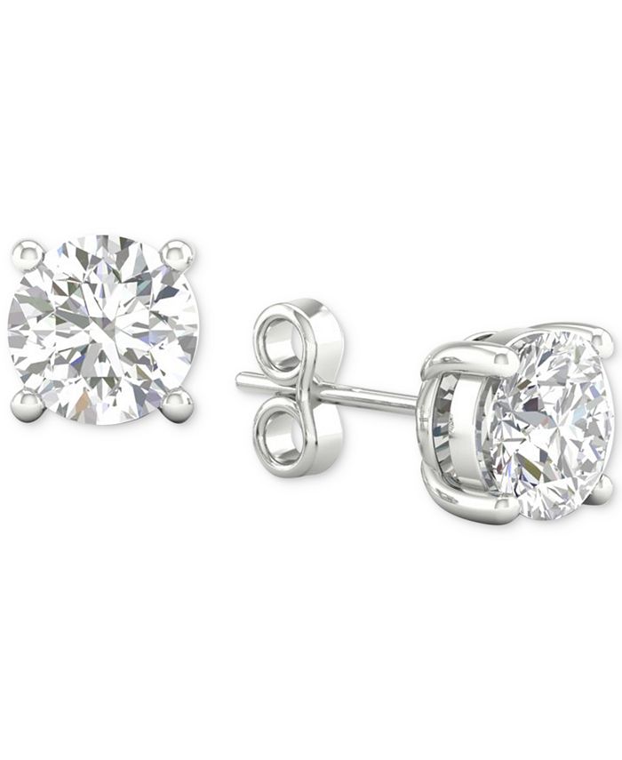 Macys 1ct diamond stud earrings deals