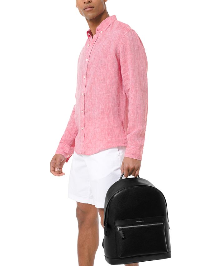 Michael Kors Men's Mason Explorer Leather Backpack Macy's