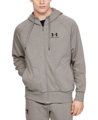 under armour grey hoodie mens