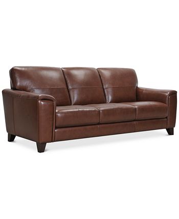 Brayna leather sofa deals