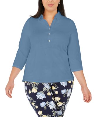 macy's 3x womens tops