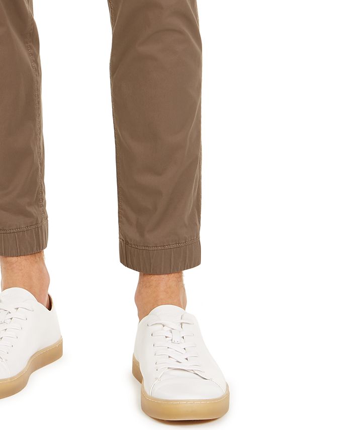 Michael Kors Men's Slim-Fit Stretch Hybrid Joggers & Reviews - Pants ...