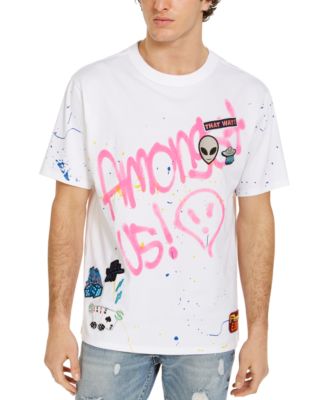 GUESS - Men's Alien Patch Graphic T-Shirt
