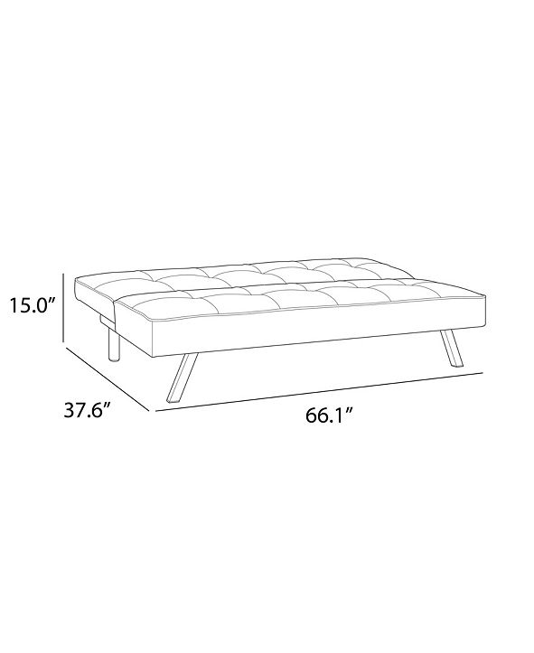 Lifestyle Solutions Serta Carmel 3-Position Convertible ...