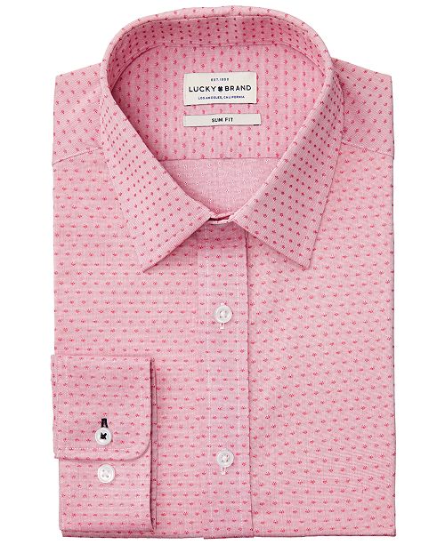 Lucky Brand Men S Slim Fit Performance Stretch Rose End On End