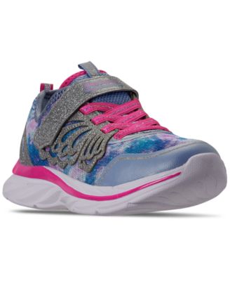 skechers pink running shoes