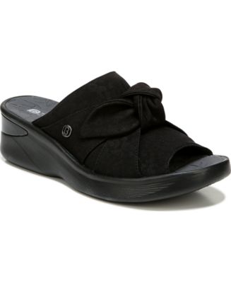 Bzees Premium Smile Washable Slide Wedge Sandals - Macy's