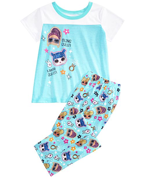 Lol Surprise Little Big Girls 2 Pc Pajama Set Reviews Pajamas Kids Macy S