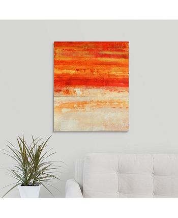 GreatBigCanvas - 20 in. x 24 in. "Crimson Skies" by  Joshua Schicker Canvas Wall Art