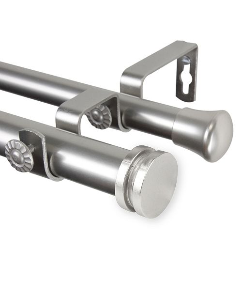 Rod Desyne Bun Double Curtain Rod 1 Od 120 170 Inch Reviews