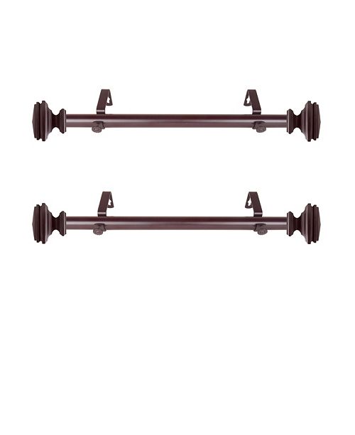 Rod Desyne Bedpost 1 Side Curtain Rod 12 20 Set Of 2 Reviews