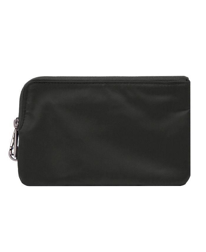 Travelon AntiTheft Parkview Double Zip Crossbody Clutch Macy's