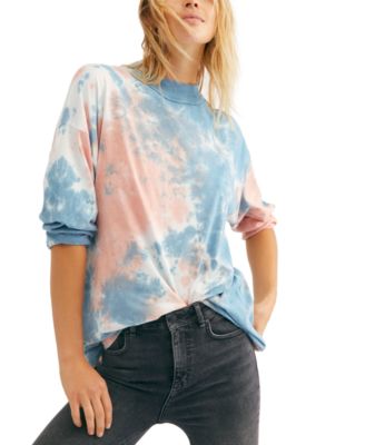 long tie dye shirt