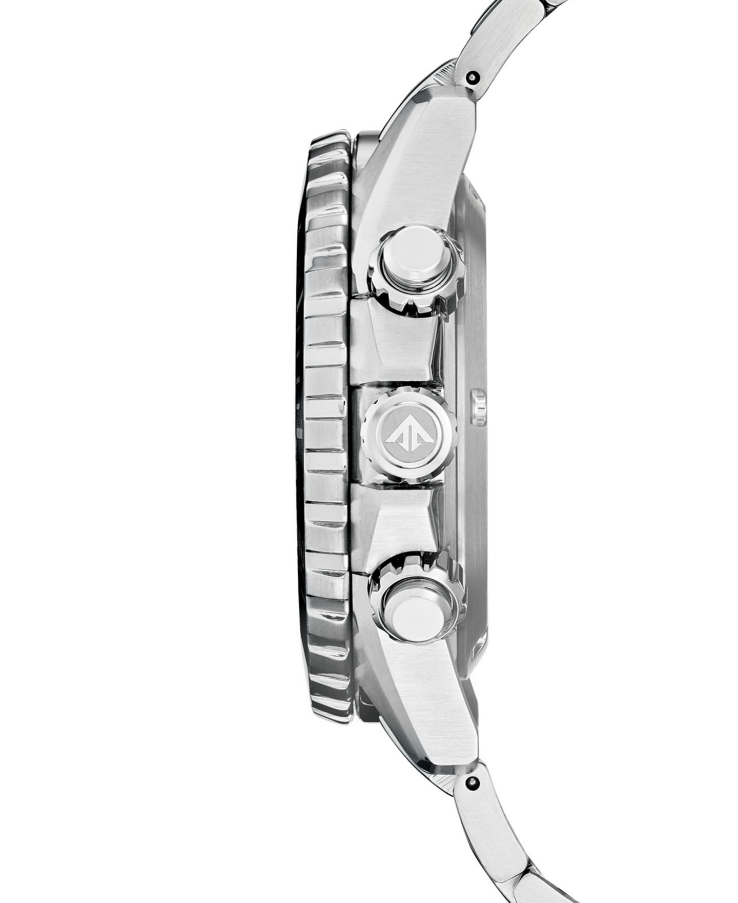Мужские часы Citizen Eco-Drive Chronograph Promaster Diver Stainless Steel Bracelet Watch 46mm — фото 2