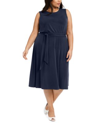 macy's last act plus size dresses