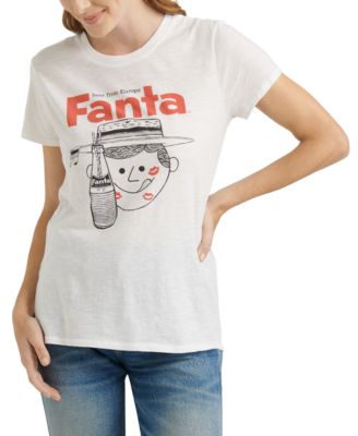 Lucky Brand - Cotton Fanta Straw Hat Graphic T-Shirt