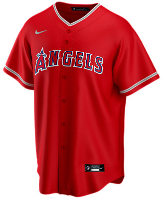 Nike Men's Los Angeles Angels Official Blank Replica Jersey & Reviews ...