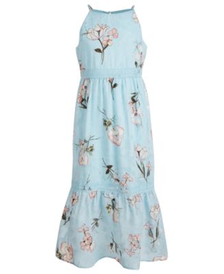 girls floral maxi dress
