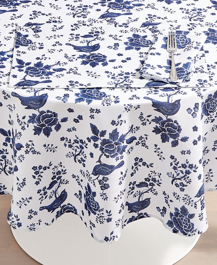 Lintex CLOSEOUT! English Garden 70" Round Tablecloth Macy's