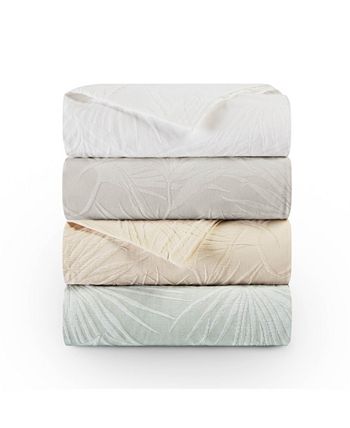 Nouvelle Home - Ella European Matalasse Coverlet Set Twin White