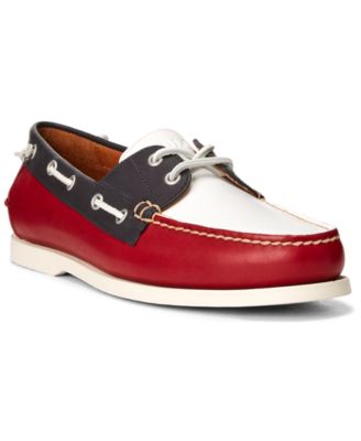 mens polo boat shoes