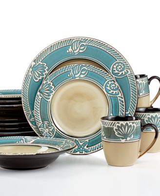 Coastal Dinnerware Sets Pfaltzgraff Beach Dishes Set Of
