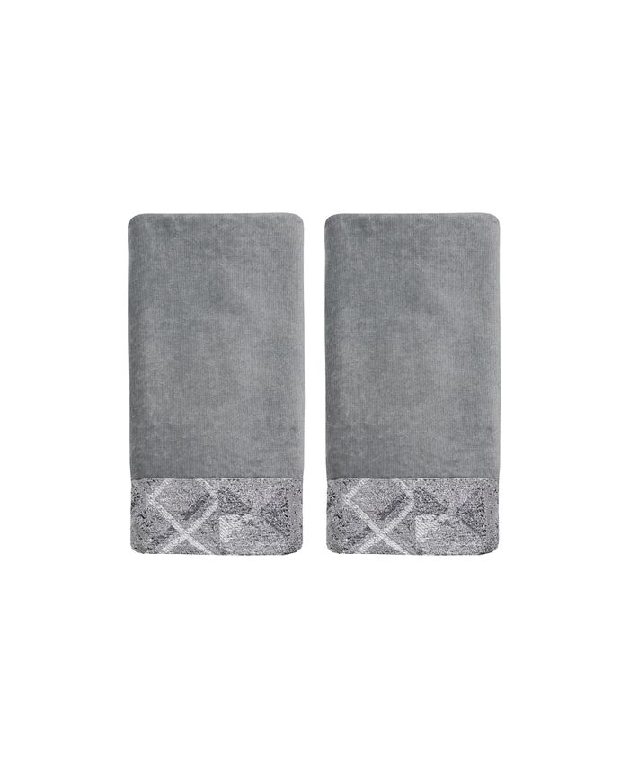 Croscill Sloan Fingertip Towel Set 2 Pack Macy's
