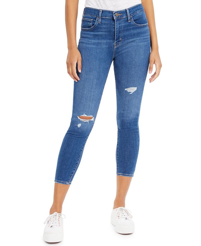 Levi's Women's 720 Cropped Super-Skinny Jeans - Macy's