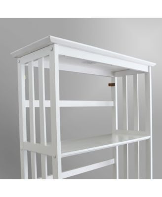 Mission Style 5-Shelf Bookcase