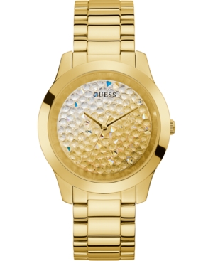 image of Guess Women-s Gold-Tone Stainless Steel Bracelet Watch 36mm