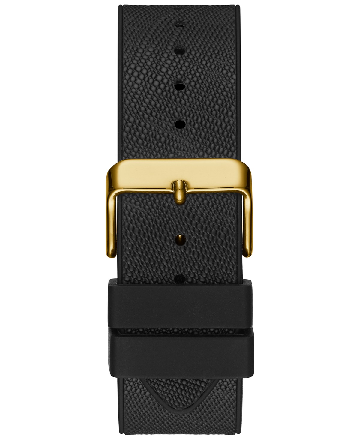 Мужские GUESS Men's Black Silicone Flex Strap Watch 51mm — фото 4