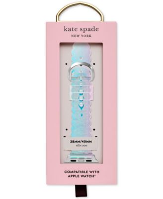 kate spade iridescent jelly watch band