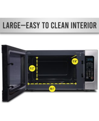 Professional FMO22ABTBKA 2.2 Cu. Ft. 1200-Watt Microwave Oven with Smart Sensor Cooking, Stainless Steel