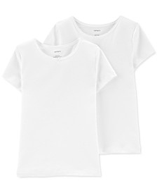 Little & Big Girls 2-Pc. Cotton T-Shirt