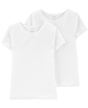 Carter's Little & Big Girls 2-Pc Cotton T-Shirt