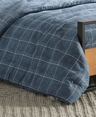 Holden Grid Comforter Set, King