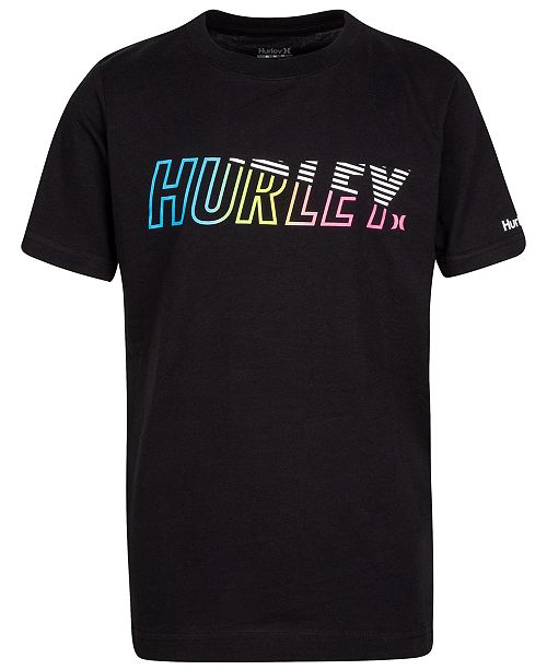 Hurley Little Boys Neon Logo T Shirt Reviews Shirts Tops