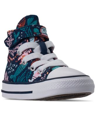 girls turquoise converse