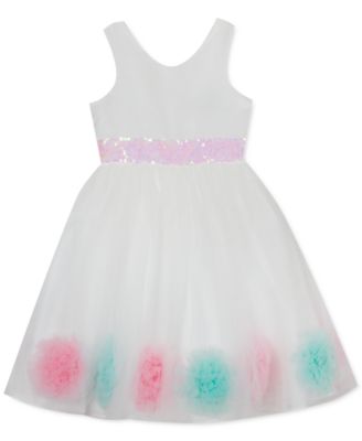Rare Editions Toddler Girls Sequin 