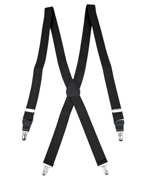 Мужские подтяжки Status Drop-Clip Suspenders, цвет: Чёрный