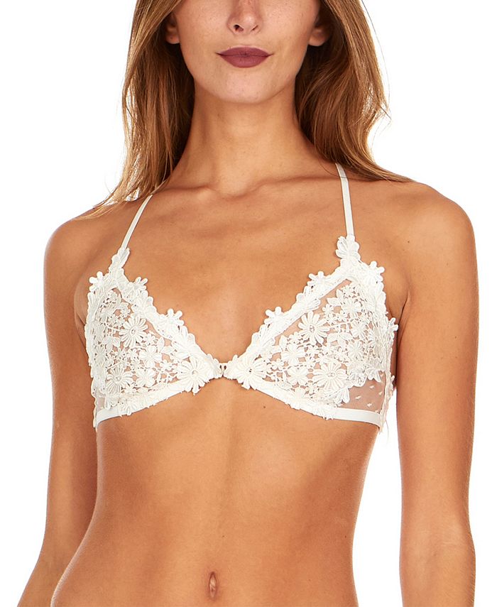 Flora Nikrooz Collection Flora by Flora Nikrooz Showstopper Bra Lingerie  with Venise Lace - Macy's