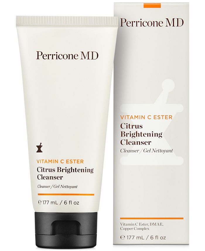 Perricone MD Vitamin C Ester Citrus Brightening Cleanser, 6oz. Macy's