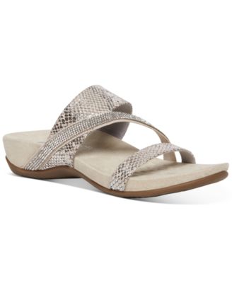 anne klein slip on sandals